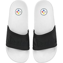 Steelers Youth Colorblock Logo Legacy Slides - S