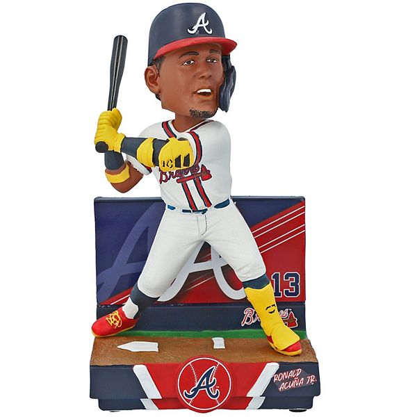 Ronald Acuna Jr Atlanta Braves Retro Jersey Bobblehead FOCO