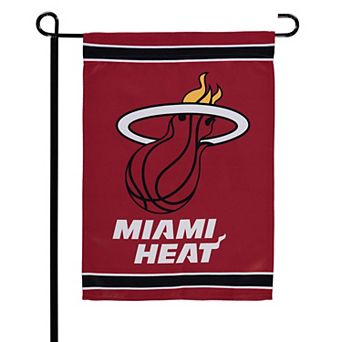 WinCraft Miami Heat 12" x 18" Double-Sided Garden Flag
