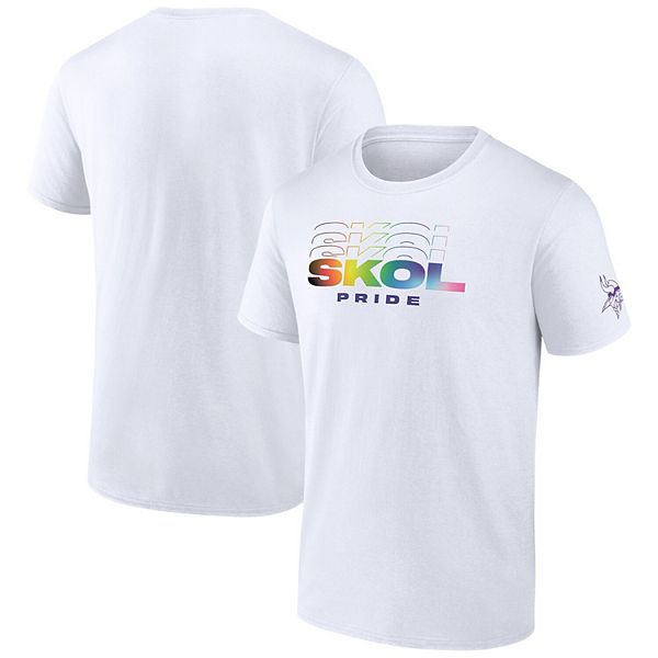 Men's Fanatics Branded White Minnesota Vikings SKOL Pride T-Shirt