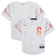 Stitches, Shirts & Tops, Youth San Francisco Giants Orange Black Baseball  Jersey