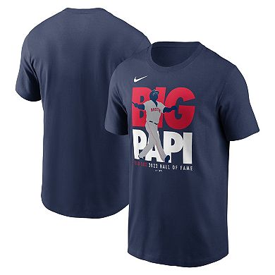 Men's Nike David Ortiz Navy Boston Red Sox 2022 Hall of Fame Essential T-Shirt