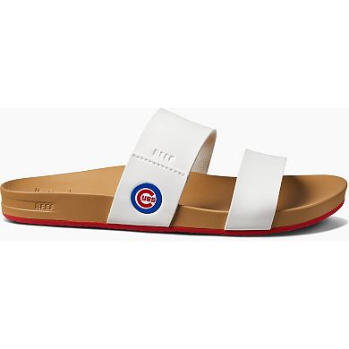 Women's REEF Chicago Cubs Cushion Vista Sandals