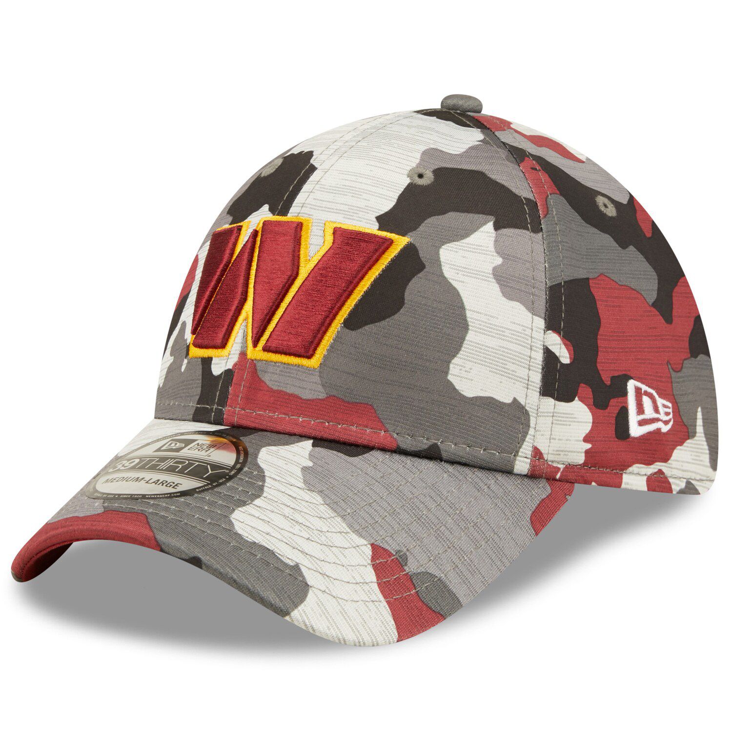 Men's New Era Urban Camo Washington Commanders 9FIFTY Trucker Snapback Hat