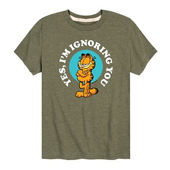 Boys 8-20 Garfield "Ignoring You Graphic" Tee