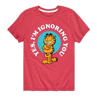 Boys 8-20 Garfield "Ignoring You Graphic" Tee