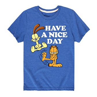 Boys 8-20 Garfield "Ask Me If I Care" Graphic Tee