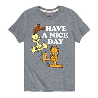 Boys 8-20 Garfield "Ask Me If I Care" Graphic Tee