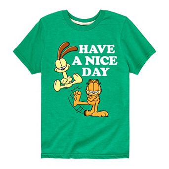 Boys 8-20 Garfield "Ask Me If I Care" Graphic Tee