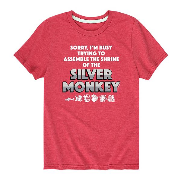 Boys 820 Legends Of The Hidden Temple "Sorry I'm Busy" Graphic Tee