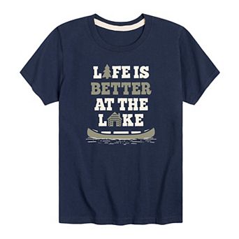 Boys 8-20 Life Is Better At The Lake Graphic Tee