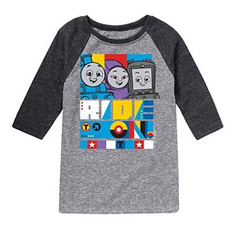 Boys 8-20 Thomas And Friends Ride Raglan Graphic Tee