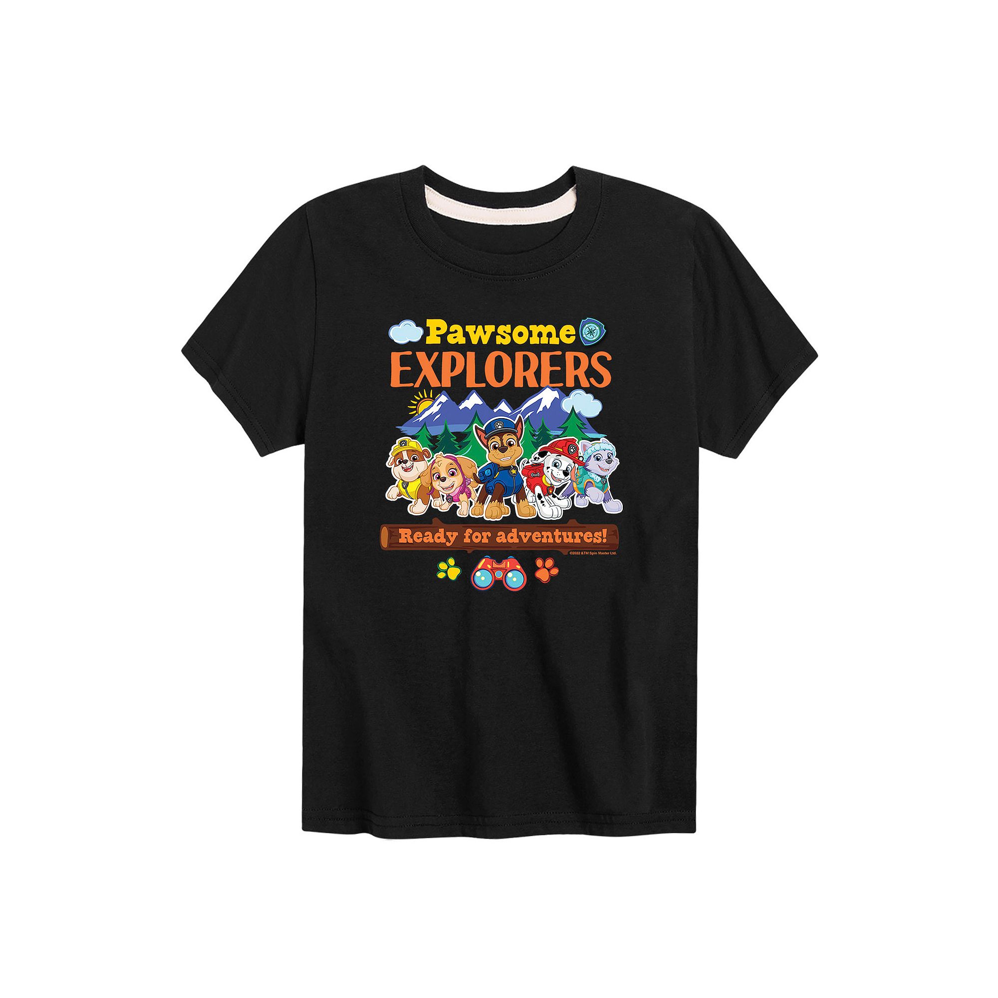 Boys 8-20 Paw Patrol Pawsome Explorers Graphic Tee, Boys, Size: Small