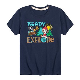 Boys 8-20 Paw Patrol Ready To Explore Graphic Tee