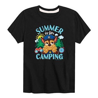 Boys 8-20 Paw Patrol Summer Camping Graphic Tee