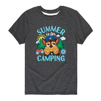 Boys 8-20 Paw Patrol Summer Camping Graphic Tee