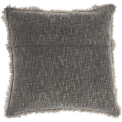 Nicole Curtis Printed Stonewash Indoor Throw Pillow