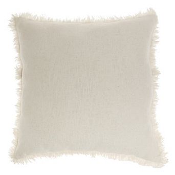 Nicole Curtis Printed Stonewash Indoor Throw Pillow