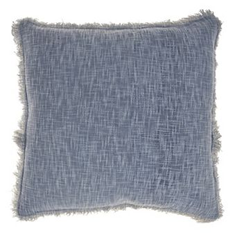 Nicole Curtis Printed Stonewash Indoor Throw Pillow