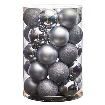 nearly natural 30 Count 2.5" Shatterproof Ornament Set