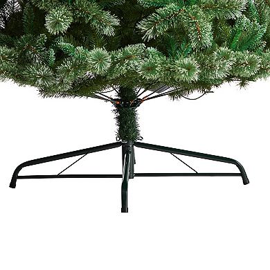 nearly natural 10-ft. Wisconsin Slim Snow Tip Pine Artificial Christmas Tree