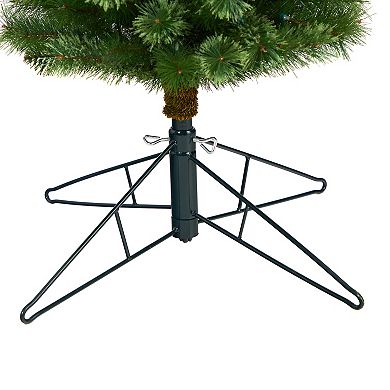 nearly natural Pre-lit 8-ft. Green Pencil Artificial Christmas Tree