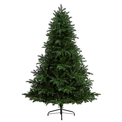 nearly natural 6-ft. South Carolina Spruce Artificial Christmas Tree with 400 White Warm Lights & 1908 Bendable Branches