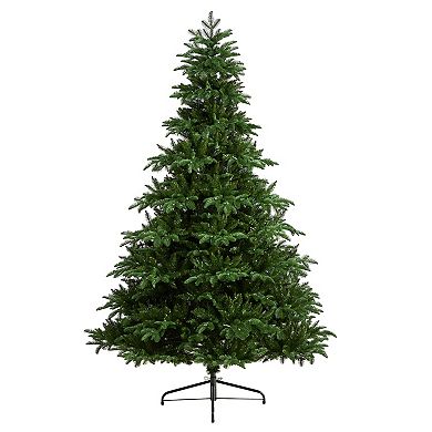 nearly natural 8-ft. South Carolina Spruce Artificial Christmas Tree with 700 White Warm Lights & 3412 Bendable Branches