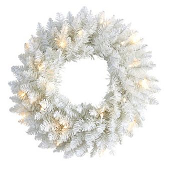 nearly natural 18" Colorado Spruce Artificial Christmas Wreath