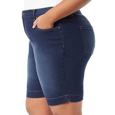 Plus Size Gloria Vanderbilt Amanda Bermuda Shorts