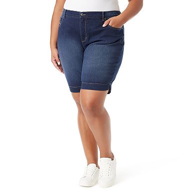 Plus Size Gloria Vanderbilt Amanda Bermuda Shorts