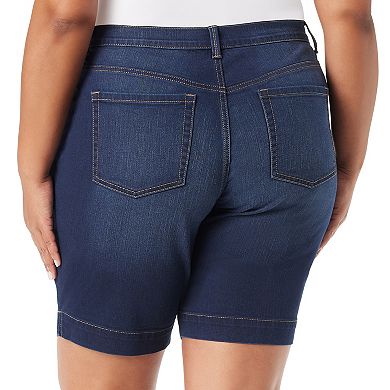 Plus Size Gloria Vanderbilt Amanda Bermuda Shorts