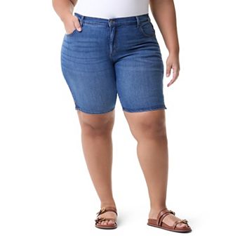 Plus Size Gloria Vanderbilt Amanda Bermuda Shorts