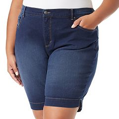 Kohls womens hot sale plus shorts