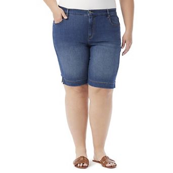 Plus Size Gloria Vanderbilt Amanda Bermuda Shorts