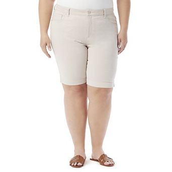 Plus Size Gloria Vanderbilt Amanda Bermuda Shorts