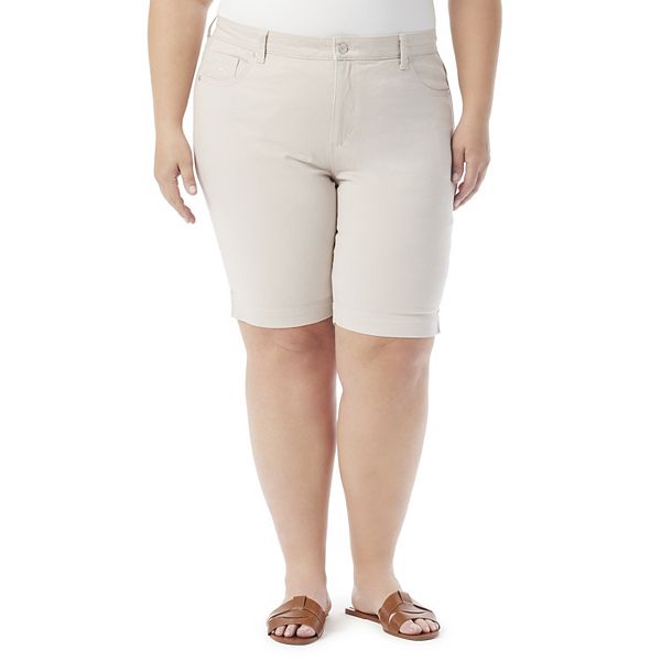 Plus Size Gloria Vanderbilt Amanda Bermuda Shorts