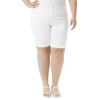 Plus Size Gloria Vanderbilt Amanda Bermuda Shorts