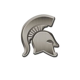 Michigan State Spartans Antique Auto Emblem