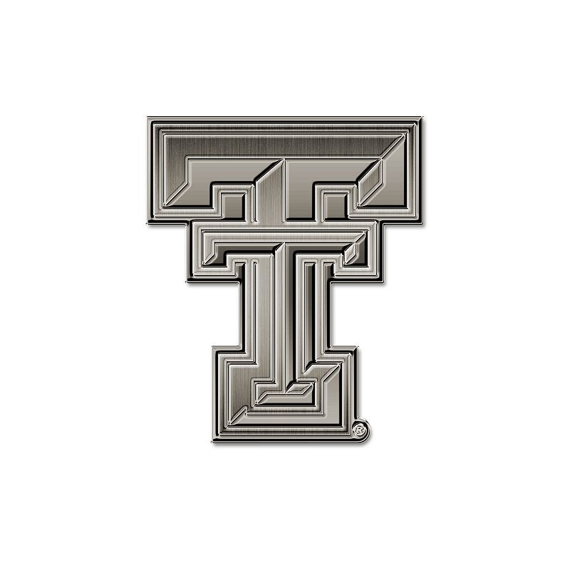 45943978 Texas Tech Red Raiders Antique Auto Emblem, Multic sku 45943978