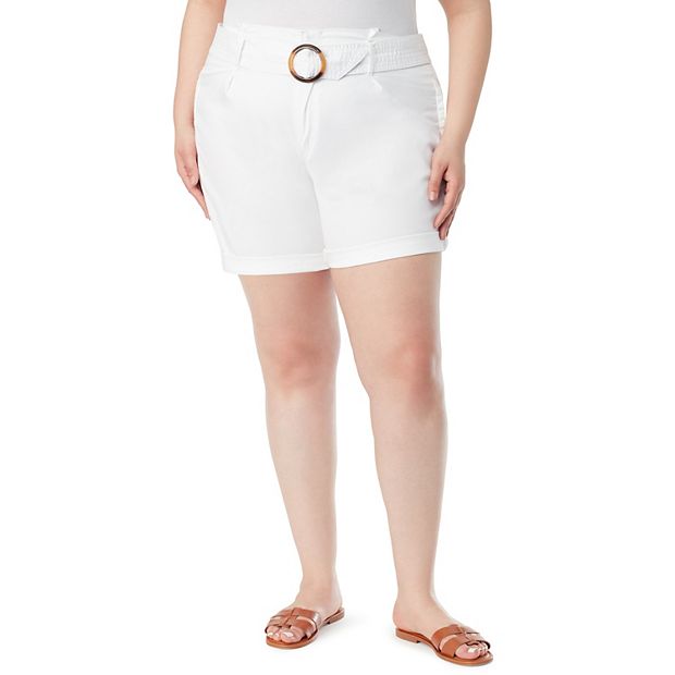Plus Size Gloria Vanderbilt Straight Leg Vacation Shorts