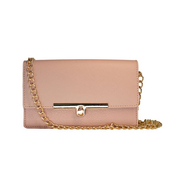 Charles and keith rose gold bag hot sale