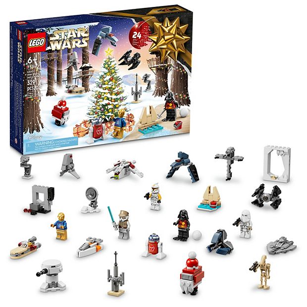 LEGO Star Wars Advent Calendar 75340 Fun Toy Building Kit for Kids