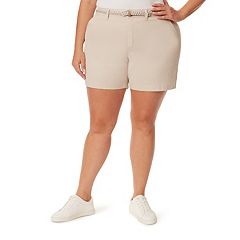 kohls khaki shorts womens