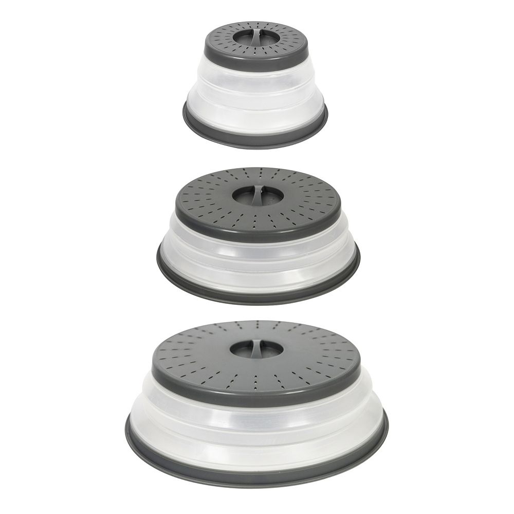 3-pc. Collapsible Microwave Cover Set