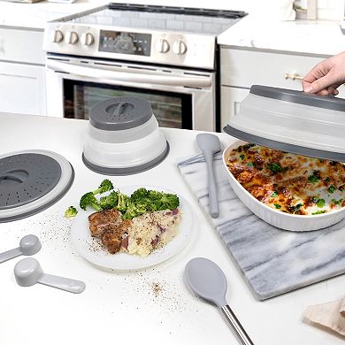 Tovolo 3-pc. Collapsible Microwave Cover Set