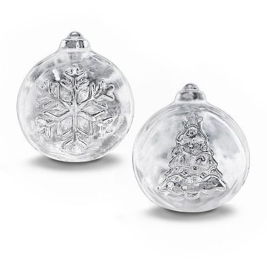Tovolo Tree & Snowflake Craft Ice Mold Set