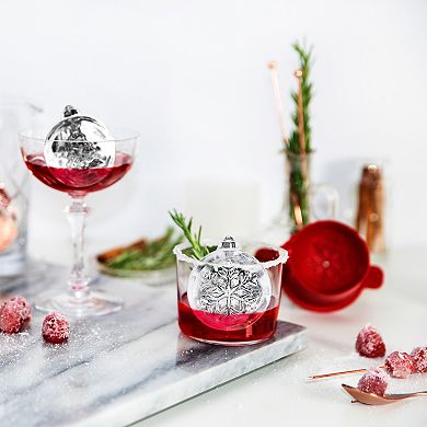 Tovolo Tree & Snowflake Craft Ice Mold Set