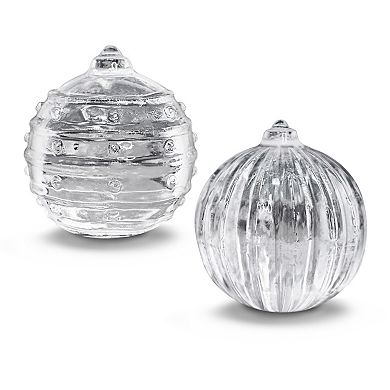 Tovolo Dots & Stripes Ornament Ice Mold Set