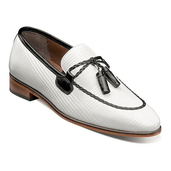 Stacy Adams Bianchi Men's Leather Slip-On Dress Loafers